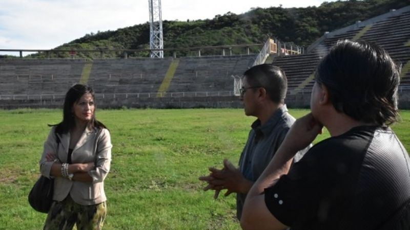 Comenzaron los trabajos en el Estadio
