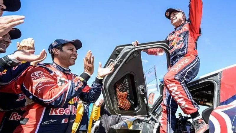 Sainz tricampeón y Terranova 6to. en el Dakar 2020