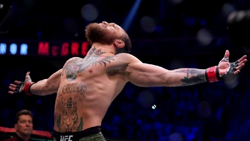 En explosivo duelo McGregor destruyó al “cowboy” Cerrone