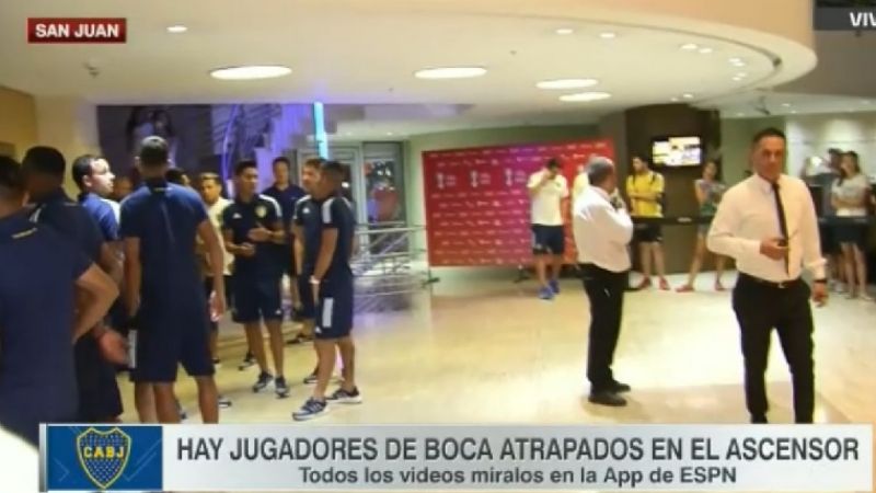 Insólito momento atravesaron jugadores y auxiliares de Boca