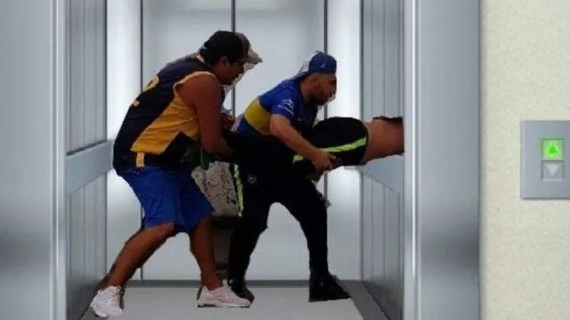 Insólito momento atravesaron jugadores y auxiliares de Boca