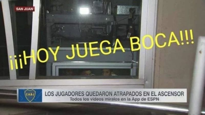 Insólito momento atravesaron jugadores y auxiliares de Boca