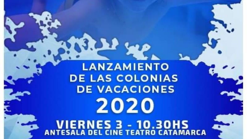 Este viernes se lanzan las Colonias de Verano 2020