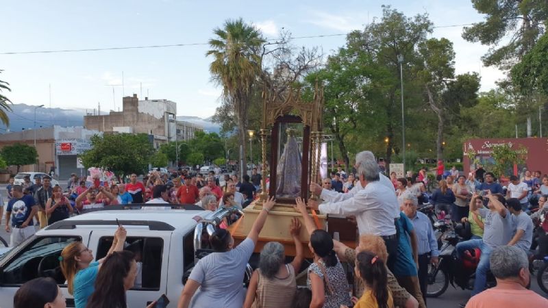 La Madre del Valle engalanó las fiestas patronales en La Rioja