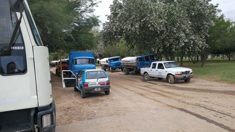 Control a camiones de Aguas de Catamarca