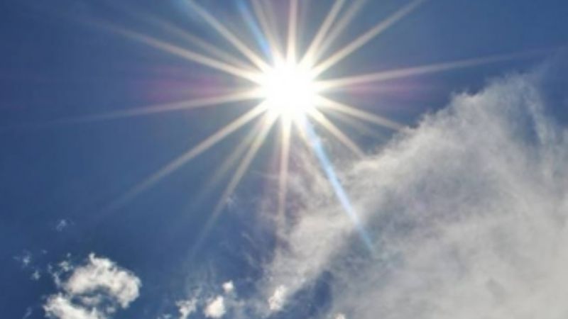 Calor, sol, nubes y tormentas aisladas