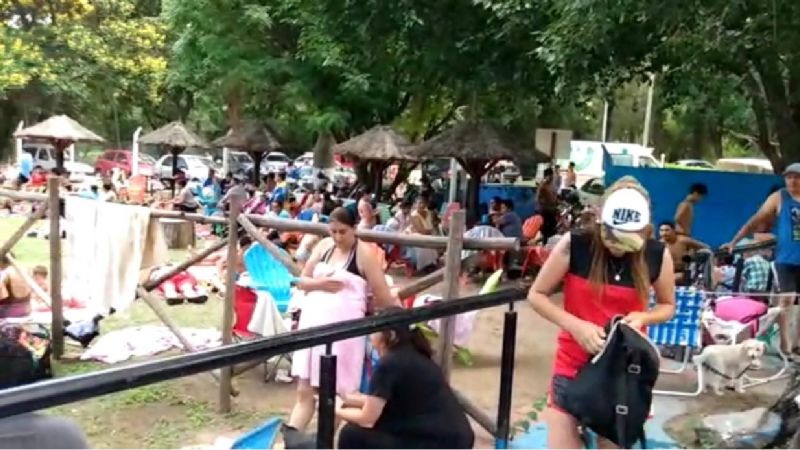 Fin de semana a pleno en el Camping Municipal