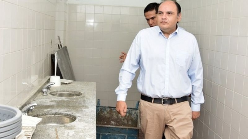 Saadi inspeccionó trabajos en el Sepave de barrio Apolo