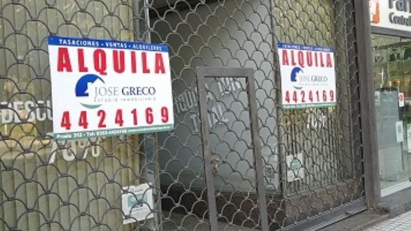 Proliferan y preocupa la gran cantidad de locales vacíos en el Centro