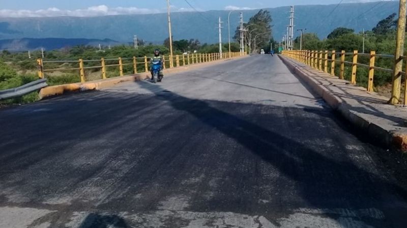 Habilitaron el tránsito en el puente de Sumalao
