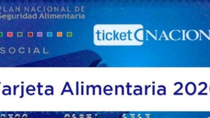 Información importante sobre la Tarjeta Alimentaria