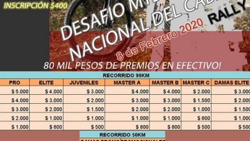 MTB: Gran Desafío "Festival Nacional del Cabrito 2020"