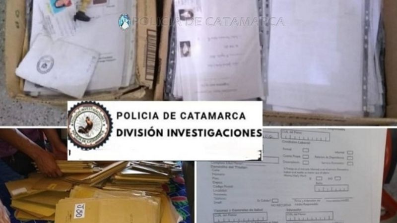 Cooperativistas estafados: tres detenidos y documentación secuestrada