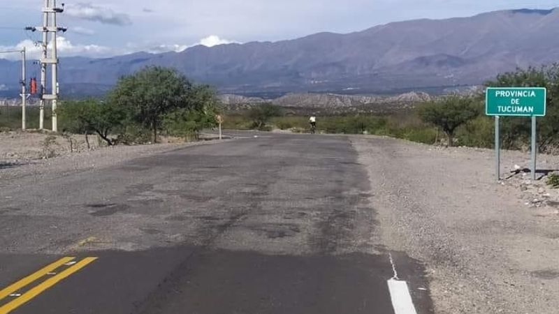 Turista pondera estado de ruta catamarqueña