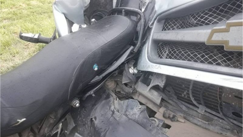Falleció un motociclista en Ruta Nacional N°38