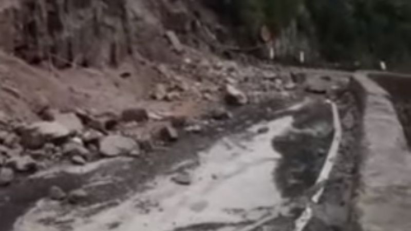 Nuevos derrumbes bloquean la ruta 307 a los Valles