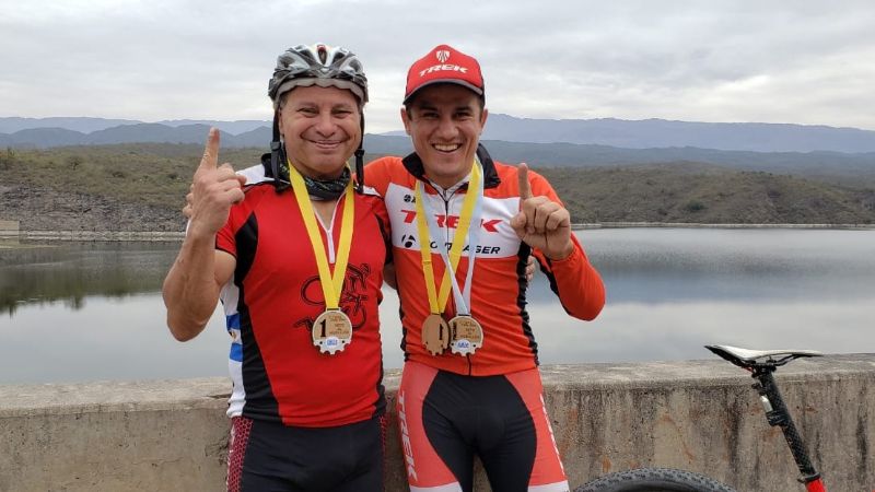 Hernán Jais y Miguel Andreatta al Mundial Máster XCO
