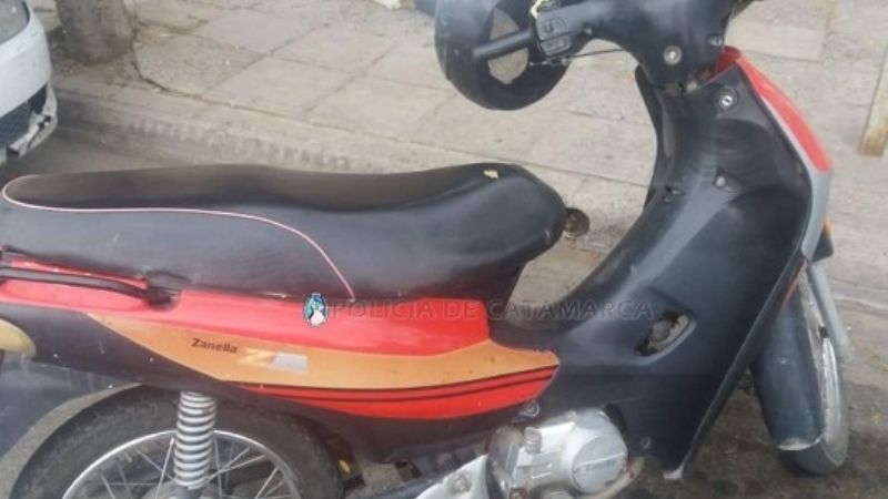 Demoran a un niño por el robo de una moto
