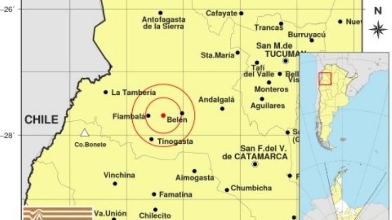 Hoy hubo dos temblores