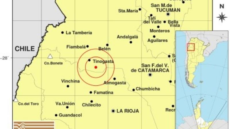 Hoy hubo dos temblores