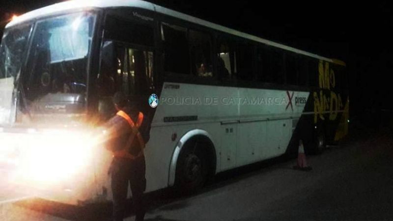 Secuestran dos colectivos en La Puerta