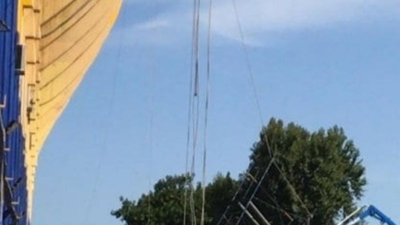 Grave accidente en las obras de La Bombonera