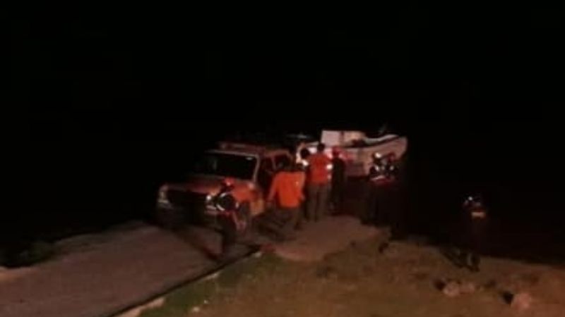 Rescatan a pescadores en el dique Las Pirquitas