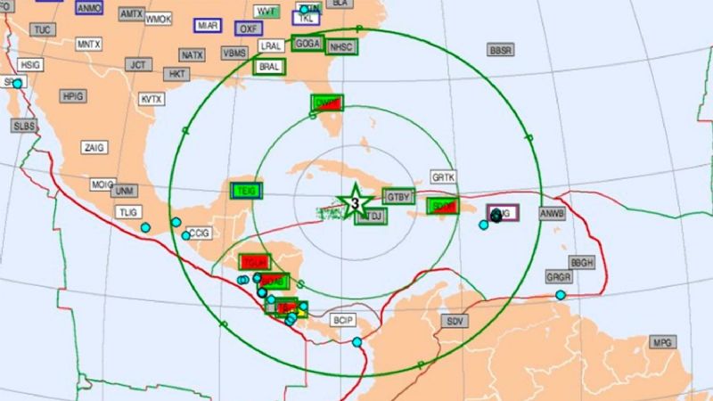 Sismo de 7,7 puntos desata alerta de tsunami frente a las costas de Cuba y de Jamaica