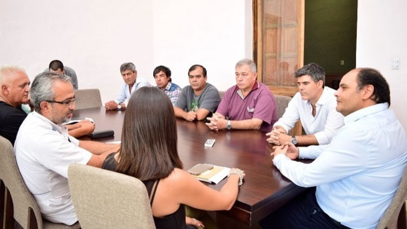 Saadi recibió a la comisión de Boxeo