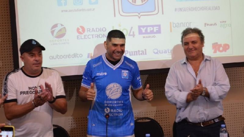 Ortigoza se incorporó a Estudiantes de Río Cuarto