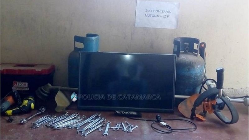 En Mutquín, atrapan a un ladrón