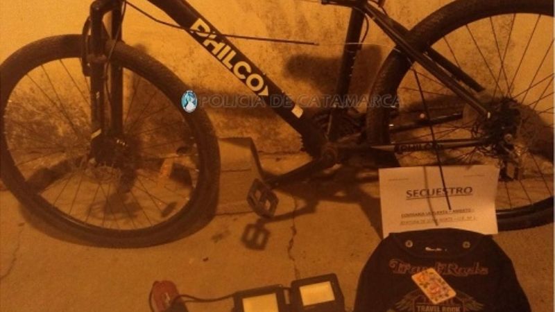 Llevaba cosas robadas