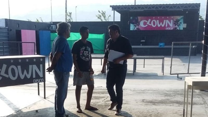 Inspección en locales bailables