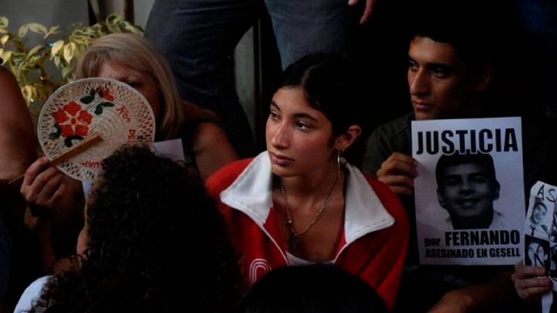 La novia de Fernando a los rugbistas: "son asesinos, no hay otra forma de verlos"