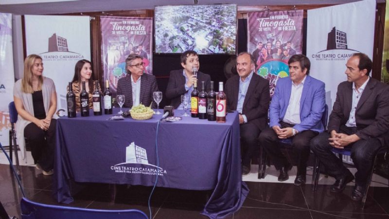 Presentaron el Festival de la Vendimia de Tinogasta