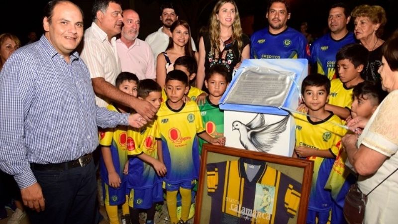 Se inauguró la placita “Walter Varela Martínez”