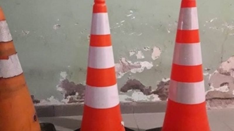 Ladrón vio a la policía y quiso escapar