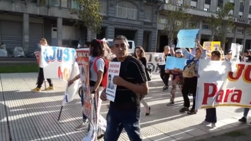 En Capital Federal marcharon por Agustín