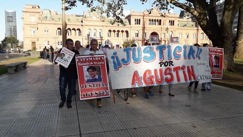En Capital Federal marcharon por Agustín