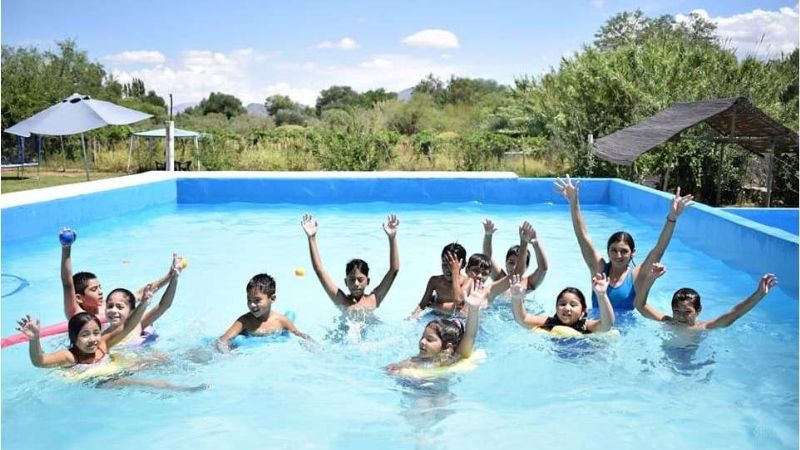 Comenzaron las colonias de verano en Tinogasta