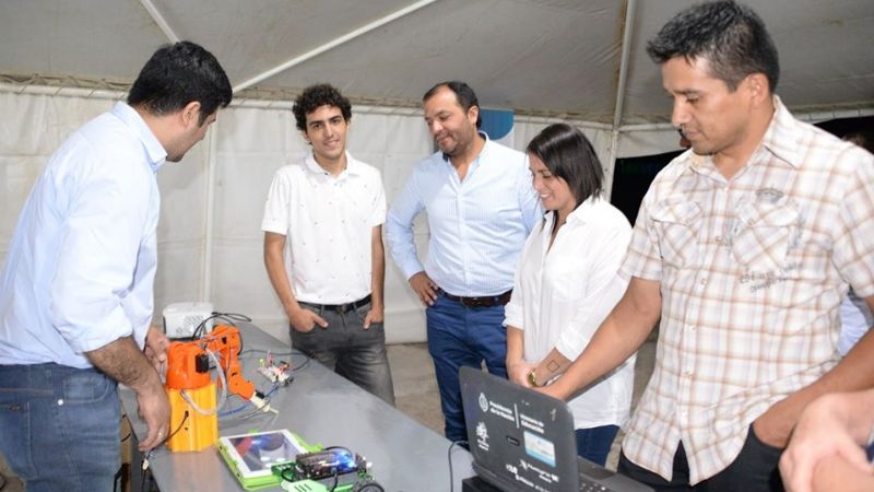 Sánchez presenció la lluvia de estrellas en el Observatorio “Quilla Punco”
