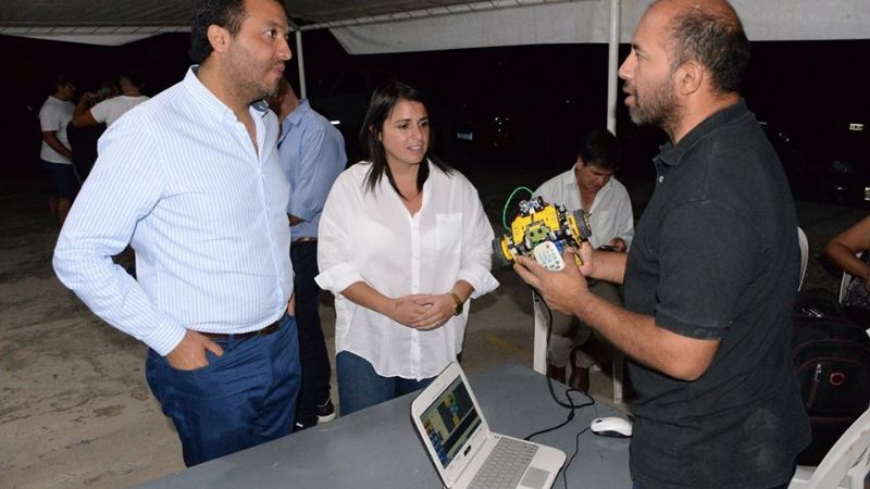 Sánchez presenció la lluvia de estrellas en el Observatorio “Quilla Punco”