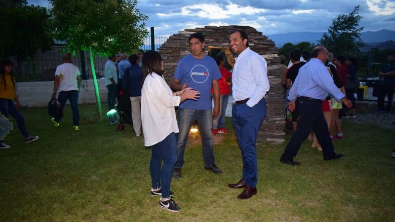 Sánchez presenció la lluvia de estrellas en el Observatorio “Quilla Punco”