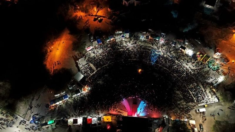 Con un Anfiteatro colmado, abrió la temporada turística 2020 en Santa María