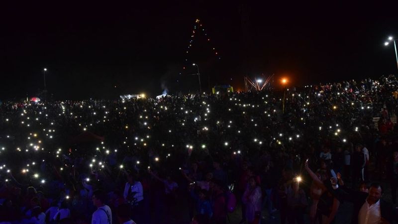 Con un Anfiteatro colmado, abrió la temporada turística 2020 en Santa María