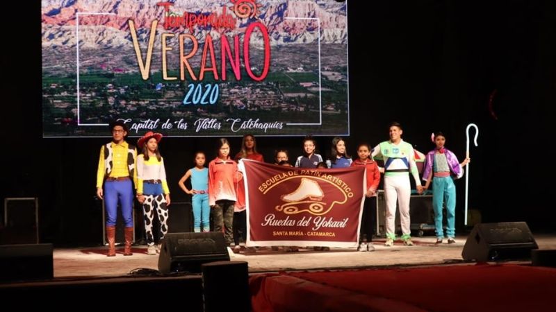 Con un Anfiteatro colmado, abrió la temporada turística 2020 en Santa María