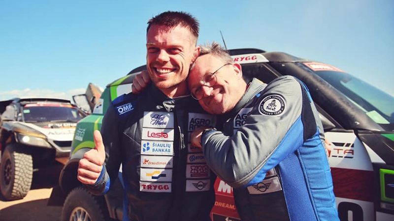 Zala, primer lituano en ganar una etapa del Rally Dakar