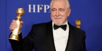 Brian Cox, mejor actor de televisión en drama, con Succession. 
