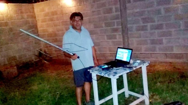 Radioaficionado tinogasteño recibió reconocimiento de la NASA
