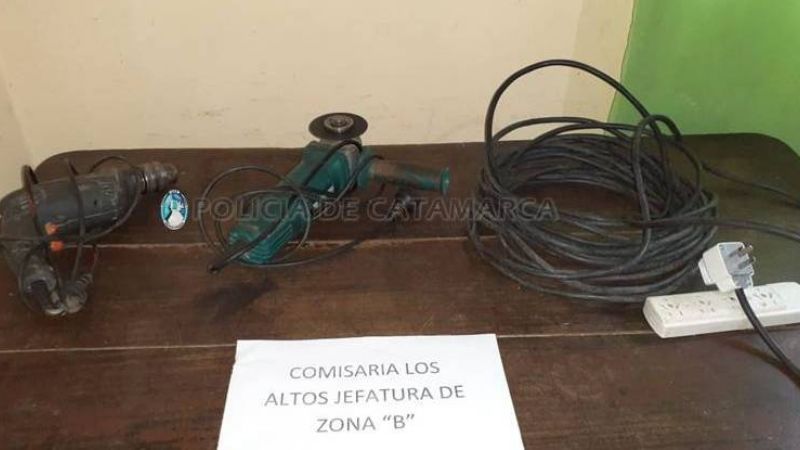 Esclarecen robo en Los Altos